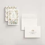 "Wild Clematis" - Save the Dates in Mauve by Tara Grangroth - Assembled