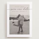 "Simple Details" - Save the Dates in Tuxedo by Pixel and Hank - Front