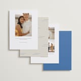 "Cosmos" - Save the Dates in Capri by Blustery August - Back of Card Options