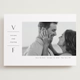 "Initial Attraction" - Save the Dates in Ebony by Kaydi Bishop - Front