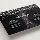 "Garden Lights" - Save the Dates in Midnight by Hooray Creative - Detail