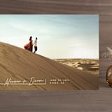 "Signature Look" - Save the Dates in Cloud by Liz Conley - Front