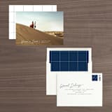 "Signature Look" - Save the Dates in Cloud by Liz Conley - Assembled