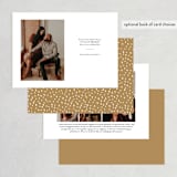 "Skyline - San Francisco" - Save the Dates in Gold Coast by Abby Munn - Back of Card Options