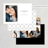 "Always & Forever" - Save the Dates in Moonstone by Brooke Chandler - Back of Card Options