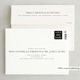 "Always & Forever" - Save the Dates in Moonstone by Brooke Chandler - FREE Recipient Addressing