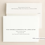 "The Adventure" - Save the Dates in Slate by Kasia Labocki - FREE Recipient Addressing