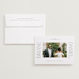 "Spruce" - Save the Dates in Cloud by Ashlee Townsend - Save the Date with Envelope