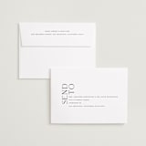 "Carefree" - Save the Dates in Quartz by Angela Garrick - FREE Recipient Addressing