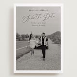 "Toulon" - Save the Dates in Nero by Pati Cascino - Front