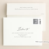 "simple grid" - Save the Dates in Tuxedo by Leah Ragain - FREE Recipient Addressing