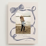 "Neddy" - Save the Dates in Blue Spruce by Carrie ONeal - Front