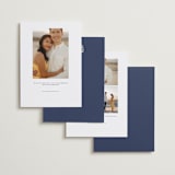 "Neddy" - Save the Dates in Blue Spruce by Carrie ONeal - Back of Card Options