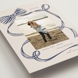 "Neddy" - Save the Dates in Blue Spruce by Carrie ONeal - Detail