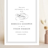 "Eloquence" - Save the Dates in Vanilla by Kimberly FitzSimons - Front