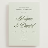 "Swoon" - Save the Dates in Lemongrass by Sam Dubeau - Front