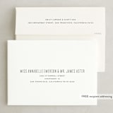 "Signature" - Save the Dates in Antique by Jessica Williams - FREE Recipient Addressing