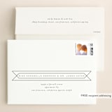 "Polished" - Save the Dates in Onyx by kelli hall - FREE Recipient Addressing