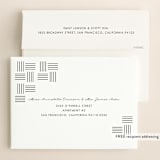 "Let's I Do This Photo" - Save the Dates in Snow by Ellis - FREE Recipient Addressing