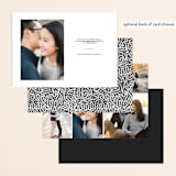 "Growing Love" - Save the Dates in Dahlia by Alice Carmen - Back of Card Options