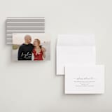 "Lovely" - Save the Dates in Snow by Sarah Curry - Assembled