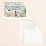 "Biggest Date Ever" - Save the Dates in Dove White by Kate Ross - Assembled