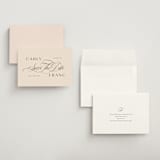 "Soirée" - Save the Dates in Blush by Lori Wemple - Assembled