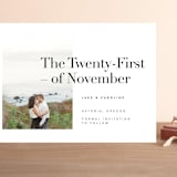 "Frankie" - Save the Dates in Ink by Karen Schipper - Front