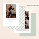 "Merry All Year." - Save the Dates in Eucalyptus by Pink House Press - Back of Card Options