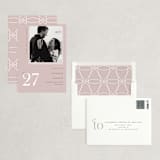 "A love date" - Save the Dates in Blush by Sejal Banker - Assembled