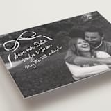 "Inkwoven" - Save the Dates in Pearl by Jelena Vuletic - Detail