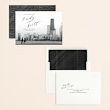 "Classic Save the Date" - Save the Dates in Midnight by Nicoletta Savod - Assembled