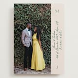 "Simple Scripty" - Save the Dates in Ivory by Petra Kern - Front