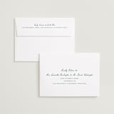 "Simple Scripty" - Save the Dates in Ivory by Petra Kern - FREE Recipient Addressing