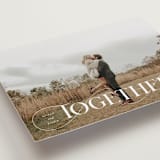 "Together Forever" - Save the Dates in Cream by Kristel - Detail