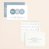 "Simply in Love" - Save the Dates in Rain by Amanda Sager - Assembled