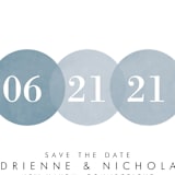 "Simply in Love" - Save the Dates in Rain by Amanda Sager - Detail