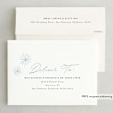 "Madison" - Save the Dates in Northern Sky by Kate Ross - FREE Recipient Addressing