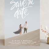 "Lovely Brush" - Save the Dates in Frost by Aspacia Kusulas - Front