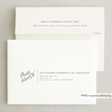 "Lovely Brush" - Save the Dates in Frost by Aspacia Kusulas - FREE Recipient Addressing