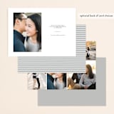 "Oh My Heart" - Save the Dates in Goldenrod by Bethan - Back of Card Options
