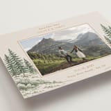 "Whispering Pines" - Save the Dates in Forest by Elly - Detail