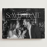 "Elegant Fete" - Save the Dates in Pearl by Brooke Chandler - Front