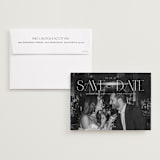 "Elegant Fete" - Save the Dates in Pearl by Brooke Chandler - Save the Date with Envelope