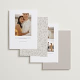 "Brookefield" - Save the Dates in Opal by Robert and Stella - Back of Card Options