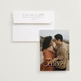 "Brookefield" - Save the Dates in Opal by Robert and Stella - Save the Date with Envelope