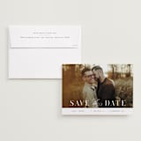 "simple space" - Save the Dates in Lily by Christy Hy Lee - Save the Date with Envelope