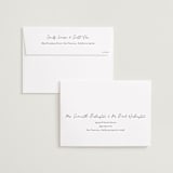 "ink pen" - Save the Dates in Onyx by Sarah Curry - FREE Recipient Addressing