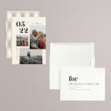 "Big Date" - Save the Dates in Ivory by Anastasia Makarova - Assembled