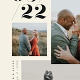 "Big Date" - Save the Dates in Ivory by Anastasia Makarova - Detail